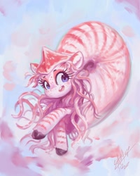 Size: 768x960 | Tagged: safe, artist:assasinmonkey, oc, oc only, oc:nautila, female, nautilus, nautilus pony, solo