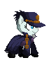 Size: 70x99 | Tagged: artist needed, safe, oc, oc:emerald jewel, earth pony, pony, clothes, colt, colt quest, crossover, foal, jojo's bizarre adventure, jotaro kujo, male, ponified, solo