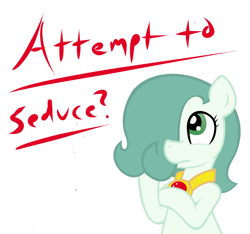 Size: 1500x1406 | Tagged: safe, artist:ficficponyfic, edit, oc, oc only, oc:emerald jewel, earth pony, pony, amulet, child, color, colored, colt, colt quest, cyoa, femboy, foal, hair over one eye, jewelry, male, question mark, simple background, solo, story included, thinking, vector, white background