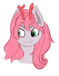 Size: 335x428 | Tagged: safe, artist:mitya1260, oc, oc only, pegasus, pony, bust, female, portrait, sketch, solo