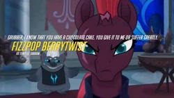 Size: 720x405 | Tagged: safe, edit, edited screencap, screencap, grubber, tempest shadow, my little pony: the movie, play of the game