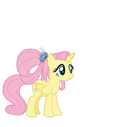 Size: 1773x1773 | Tagged: safe, edit, editor:rain sunburst, fluttershy, alicorn, pony, the last problem, alicornified, fluttercorn, older, older fluttershy, race swap, simple background, solo, transparent background, vector, vector edit