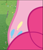 Size: 811x941 | Tagged: safe, screencap, pinkie pie, earth pony, pony, the ending of the end, balloonbutt, butt, chaos pinkie, cropped, female, plot, solo