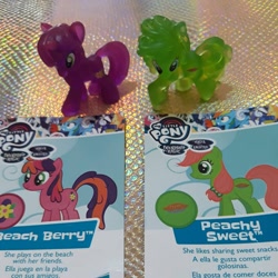 Size: 1080x1080 | Tagged: safe, peachy sweet, pony, apple family member, beachberry, blind bag, merchandise, toy, wave 25