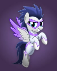 Size: 800x990 | Tagged: safe, artist:jhayarr23, oc, oc:switch, pegasus, pony, female, mare, power ponies, solo