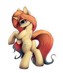 Size: 2748x3224 | Tagged: safe, artist:hitbass, oc, oc only, oc:sheron, pony, unicorn, female, mare, simple background, solo, transparent background