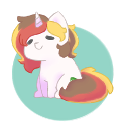 Size: 1000x1000 | Tagged: safe, artist:bubblegum, oc, oc only, oc:scarlet serenade, pony, unicorn, chibi, cute, female, mare, simple background, sitting, solo, transparent background