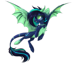 Size: 1746x1536 | Tagged: safe, artist:monogy, oc, oc:plasma, bat pony, pony, female, horns, mare, simple background, solo, transparent background