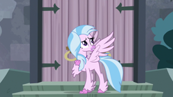 Size: 1280x720 | Tagged: safe, screencap, silverstream, classical hippogriff, hippogriff, school daze, solo