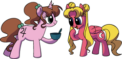 Size: 1512x740 | Tagged: safe, artist:vgc2001, pony, spoiler:comic, 1000 hours in ms paint, jupiter, moon, ponified, sailor jupiter, sailor moon