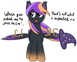 Size: 1024x830 | Tagged: safe, artist:cloudy95, oc, oc:sophie, bat pony, pony, female, hat, mare, pun, simple background, solo, transparent background, visual pun, witch hat