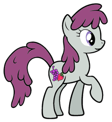 Size: 821x900 | Tagged: safe, earth pony, pony, the last problem, 1000 hours in ms paint, berry cola, female, mare, raised hoof, simple background, solo, transparent background, wrong cutie mark