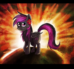 Size: 968x896 | Tagged: safe, artist:avui, oc, oc only, oc:mystery chant, pegasus, female, solo