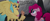 Size: 1920x804 | Tagged: safe, derpibooru import, edit, edited screencap, screencap, pinkie pie, princess skystar, earth pony, pony, my little pony: the movie, cute, diapinkes, jewelry, necklace, pun, skyabetes, speech, that seapony sure does love shells