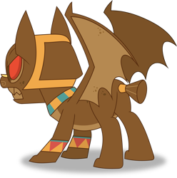 Size: 2718x2736 | Tagged: safe, artist:frownfactory, gargoyle, pony, daring doubt, .svg available, butt, guardiangoyle, male, plot, simple background, snarling, solo, svg, transparent background, vector, wings