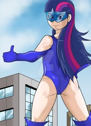 Size: 1280x1761 | Tagged: safe, artist:slasheramaya, twilight sparkle, human, humanized, magic gaia, superhero