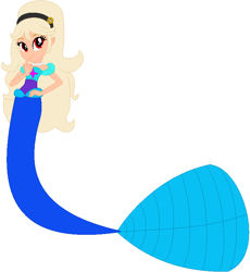 Size: 685x745 | Tagged: safe, artist:prettycelestia, artist:user15432, human, mermaid, equestria girls, barely eqg related, base used, clothes, corrin, crossover, equestria girls style, equestria girls-ified, fins, fire emblem, fire emblem fates, jewelry, kamui (fire emblem), mermaid princess, mermaid tail, mermaidized, necklace, pearl necklace, species swap, super smash bros., tail