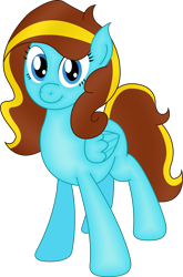 Size: 1308x1986 | Tagged: safe, artist:soulakai41, oc, oc:ilovekimpossiblealot, pegasus, pony, female, mare, simple background, solo, transparent background