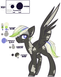 Size: 2190x2738 | Tagged: safe, artist:mcwolfity, oc, oc only, pegasus, pony, eye clipping through hair, parents:oc x oc, pegasus oc, simple background, solo, text, transparent background, wings