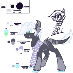 Size: 2449x2449 | Tagged: safe, artist:mcwolfity, oc, oc only, clothes, duo, ear fluff, eye clipping through hair, grin, lineart, parents:oc x oc, reference sheet, scarf, simple background, smiling, text, transparent background, unshorn fetlocks