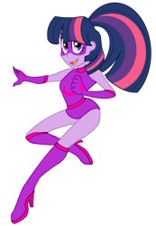 Size: 744x1073 | Tagged: safe, artist:tatianabeyzer, sci-twi, twilight sparkle, human, equestria girls, female, magic gaia, sci-titan, simple background, solo, superhero, transparent background