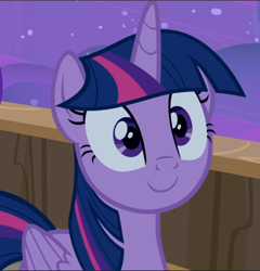 Size: 904x941 | Tagged: safe, screencap, twilight sparkle, twilight sparkle (alicorn), alicorn, once upon a zeppelin, cropped, cute, smiling, solo, twiabetes