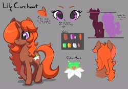 Size: 3424x2388 | Tagged: safe, artist:moonseeker, oc, oc only, oc:lily cureheart, oc:sketchy skylar, pony, unicorn, female, heart eyes, mare, reference sheet, smiling, solo, wingding eyes