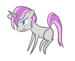 Size: 367x295 | Tagged: safe, artist:priorknight, oc, oc only, oc:glimmerlight, pony, unicorn, fallout equestria, fallout equestria: murky number seven, chibi, fanfic art, female, horn, mare, unicorn oc