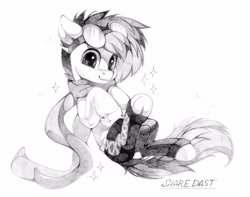 Size: 3906x3078 | Tagged: safe, artist:share dast, oc, oc only, oc:gryph xander, earth pony, pony, clothes, scarf, solo