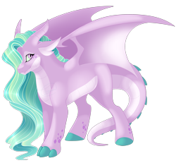 Size: 2700x2500 | Tagged: safe, artist:gigason, oc, oc:tourmaline, dracony, dragon, hybrid, pony, female, high res, offspring, parent:princess celestia, parent:spike, parents:spikelestia, simple background, solo, transparent background