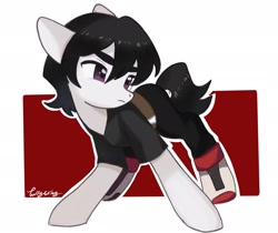 Size: 1902x1600 | Tagged: safe, artist:twily27889053, earth pony, pony, keith, ponified, voltron, voltron legendary defender