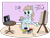 Size: 2224x1668 | Tagged: safe, artist:pixelgrip94, derpibooru import, oc, oc:anticular pony, pegasus, bob ross, computer, laptop computer, male, paint can, painting, stallion