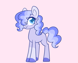 Size: 671x544 | Tagged: safe, artist:unicorn-mutual, derpibooru import, oc, earth pony, pony, colored hooves, female, freckles, magical lesbian spawn, mare, offspring, parent:pinkie pie, parent:trixie, parents:trixiepie, simple background, solo