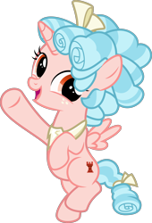 Size: 3000x4403 | Tagged: safe, artist:sollace, derpibooru import, cozy glow, alicorn, pony, .svg available, alicornified, cozybetes, cozycorn, cute, female, filly, foal, on one leg, one leg raised, open mouth, race swap, simple background, smiling, solo, transparent background, vector, waving, yoke