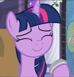 Size: 902x941 | Tagged: safe, derpibooru import, screencap, twilight sparkle, twilight sparkle (alicorn), alicorn, the summer sun setback, cropped, cute, eyes closed, smiling, solo, twiabetes