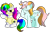 Size: 1280x817 | Tagged: safe, artist:rainbowtashie, derpibooru import, lightning dust, nurse redheart, oc, oc:instant care, oc:rainbow tashie, earth pony, pegasus, pony, bandage, commissioner:bigonionbean, cute, cutie mark, dawwww, embarrassed, female, fusion, fusion:instant care, hair bun, hat, hurting, mare, nintendo 64, nurse, nurse hat, simple background, transparent background, writer:bigonionbean