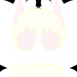 Size: 1000x1000 | Tagged: safe, derpibooru import, oc, oc:snowy, moth, mothpony, original species, albino, dergunstown, solo