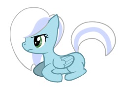 Size: 472x334 | Tagged: safe, artist:priorknight, derpibooru import, oc, oc only, oc:serene breeze, pegasus, pony, fallout equestria, female, frown, mare, pegasus oc, prone, simple background, solo, transparent background, wings