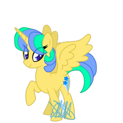 Size: 4000x4000 | Tagged: safe, artist:chelseawest, derpibooru import, oc, oc:azure sparkle, alicorn, pony, absurd resolution, female, mare, simple background, solo, transparent background