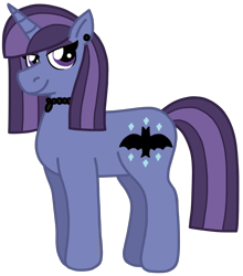 Size: 1352x1536 | Tagged: safe, artist:kindheart525, derpibooru import, oc, oc only, oc:moonstone, pony, unicorn, female, jewelry, kindverse, magical lesbian spawn, mare, offspring, parent:maud pie, parent:trixie, parents:mauxie, simple background, solo, transparent background