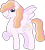 Size: 962x1070 | Tagged: safe, artist:kindheart525, derpibooru import, oc, oc only, oc:angel, pegasus, pony, bio, biography, digital art, female, kindverse, mare, next generation, offspring, open mouth, parent:fleur-de-lis, parent:prince blueblood, parents:fleur-de-blueblood, raised hoof, simple background, solo, transparent background