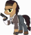 Size: 5331x5879 | Tagged: safe, artist:pink1ejack, derpibooru import, edit, earth pony, pony, absurd resolution, alyx vance, bandage, clothes, female, gloves, gun, half-life, half-life 2, handgun, jewelry, pendant, pistol, ponified, raised hoof, simple background, solo, transparent background, vector, video game, weapon