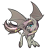 Size: 2029x2172 | Tagged: safe, artist:mcwolfity, derpibooru import, oc, oc only, oc:bright eyes, bat pony, pony, bat pony oc, eye clipping through hair, flying, open mouth, simple background, smiling, solo, transparent background, unshorn fetlocks