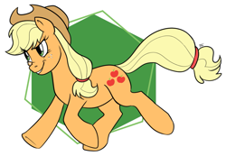 Size: 1025x709 | Tagged: safe, artist:ali-selle, derpibooru import, applejack, earth pony, pony, commission open, cute, solo