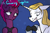 Size: 400x261 | Tagged: safe, artist:tempestintheponyvile, derpibooru import, fizzlepop berrytwist, prince blueblood, tempest shadow, berryblood, female, male, shipping, straight, video game