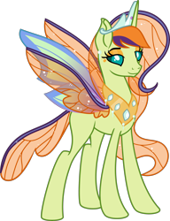 Size: 4196x5474 | Tagged: safe, artist:digimonlover101, derpibooru import, oc, oc:sylphia, changedling, changeling, changepony, hybrid, absurd resolution, base used, female, offspring, parent:princess celestia, parent:thorax, parents:thoralestia, simple background, solo, transparent background, vector