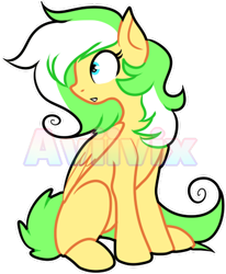 Size: 368x447 | Tagged: safe, artist:aviivix, derpibooru import, oc, oc only, pegasus, pony, female, mare, obtrusive watermark, pegasus oc, simple background, solo, transparent background, watermark, wings