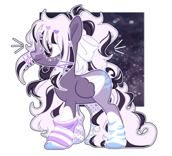 Size: 1024x924 | Tagged: safe, artist:chococolte, derpibooru import, oc, oc only, pegasus, pony, female, leg warmers, mare, simple background, solo, transparent background, two toned wings, wings