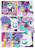 Size: 868x1230 | Tagged: safe, artist:dziadek1990, derpibooru import, edit, edited screencap, screencap, applejack, fluttershy, rainbow dash, rarity, starlight glimmer, twilight sparkle, earth pony, pegasus, pony, unicorn, it isn't the mane thing about you, alternate hairstyle, comic, conversation, dialogue, goth, hypnosis, punk, raripunk, requested art, screencap comic, slice of life, text, tomboy