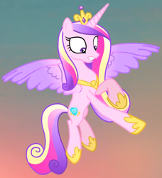 Size: 1184x1299 | Tagged: safe, derpibooru import, screencap, princess cadance, alicorn, pony, three's a crowd, cropped, flying, solo